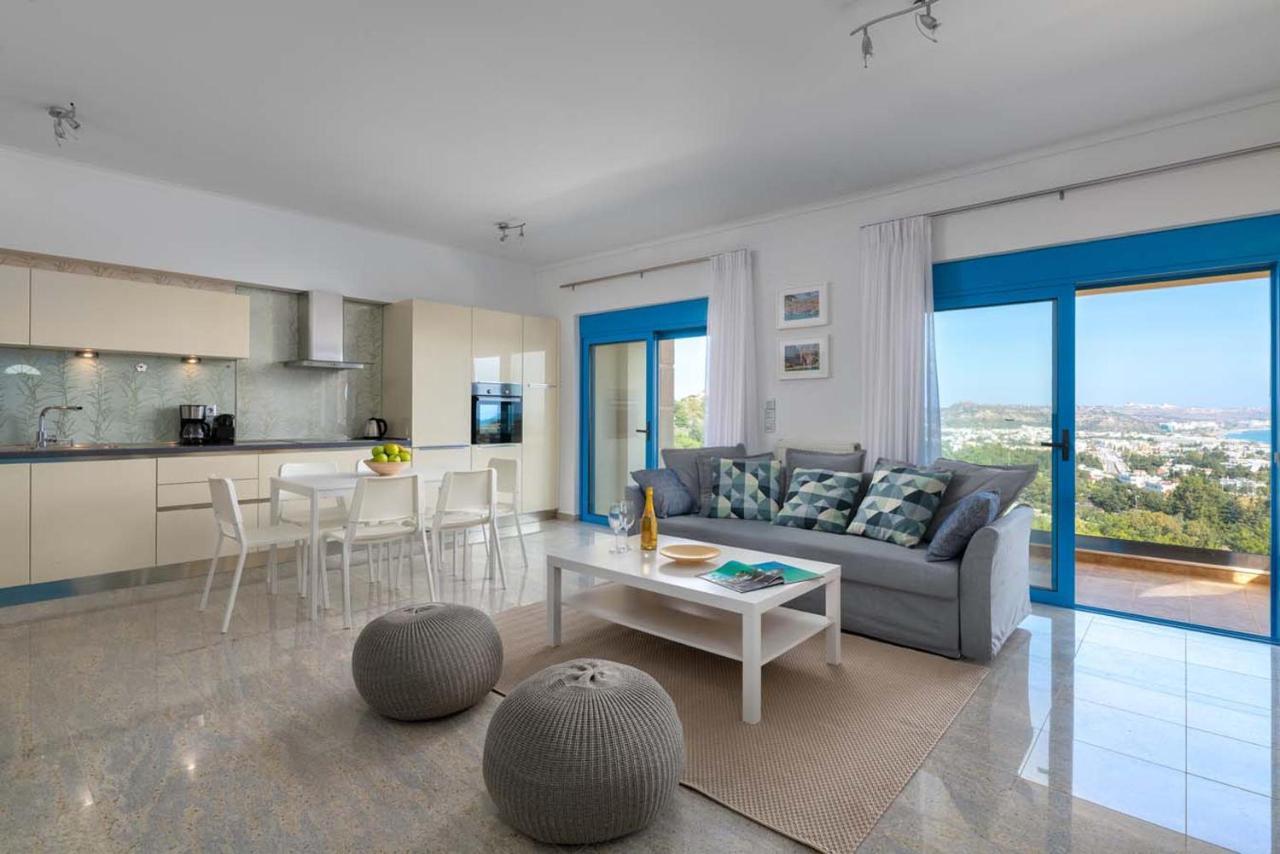 Ferienwohnung Aegean View Estates Faliraki Exterior foto